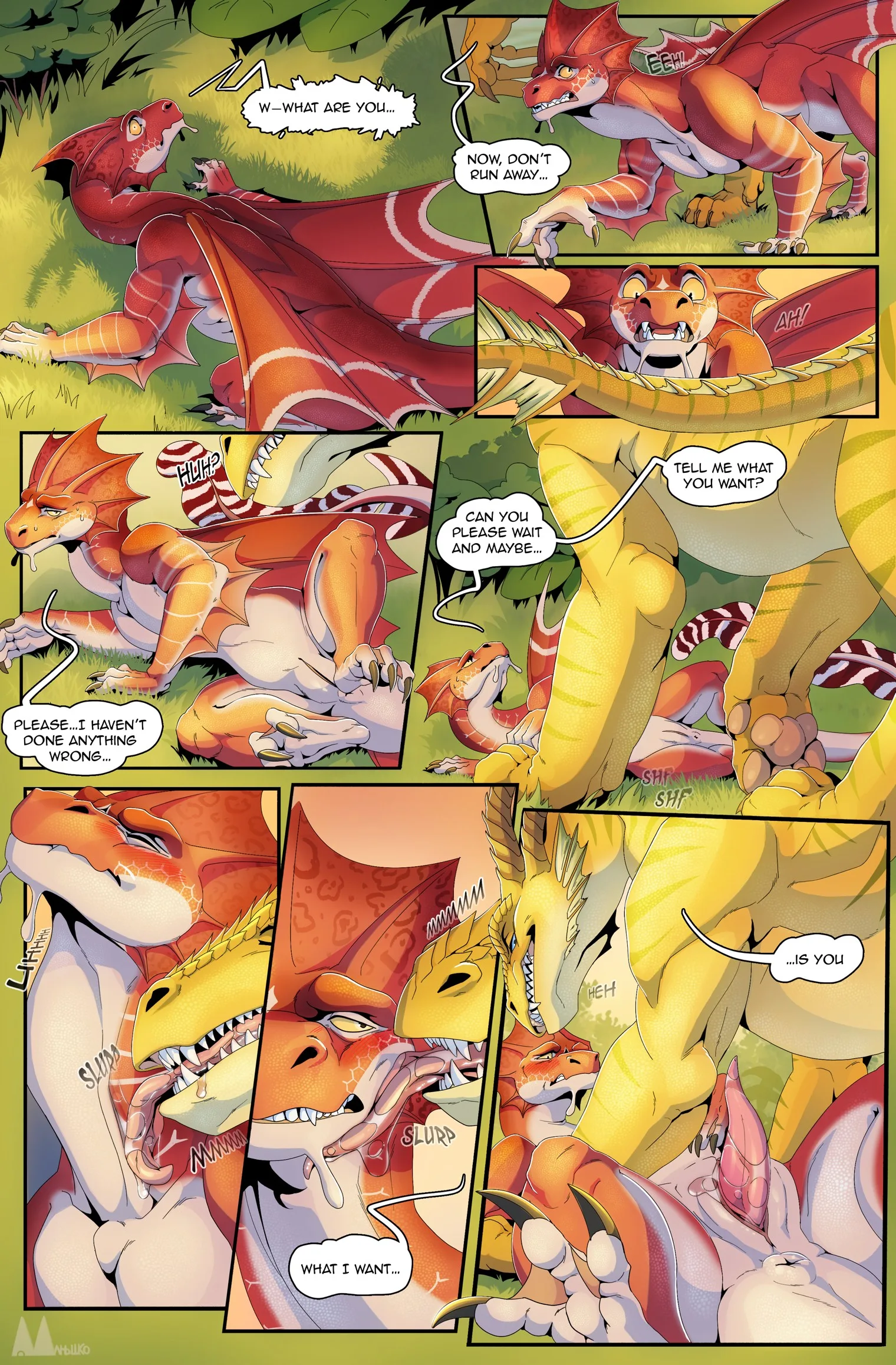 Meeting in a Sunny Meadow — page 1