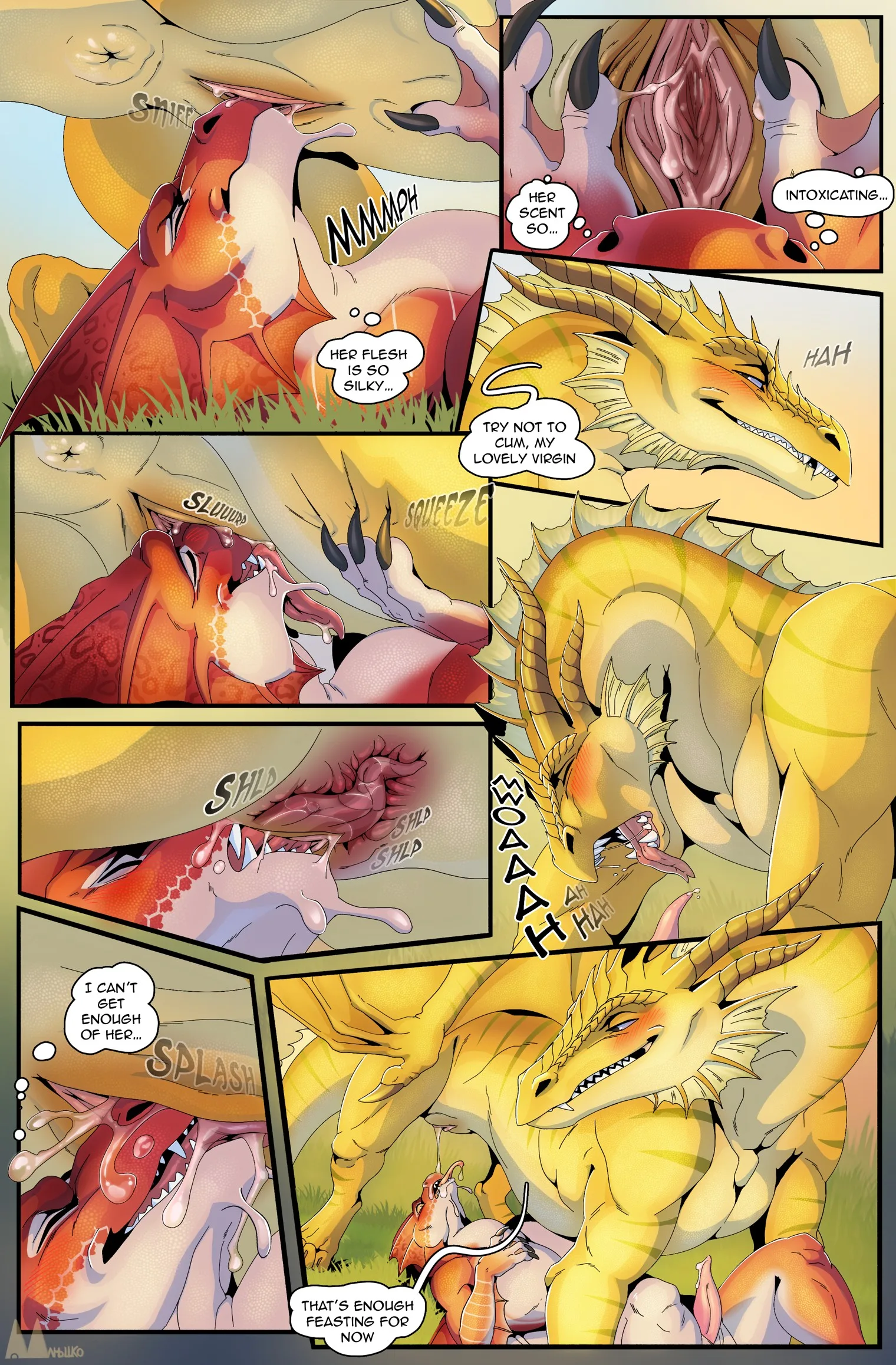 Meeting in a Sunny Meadow — page 4