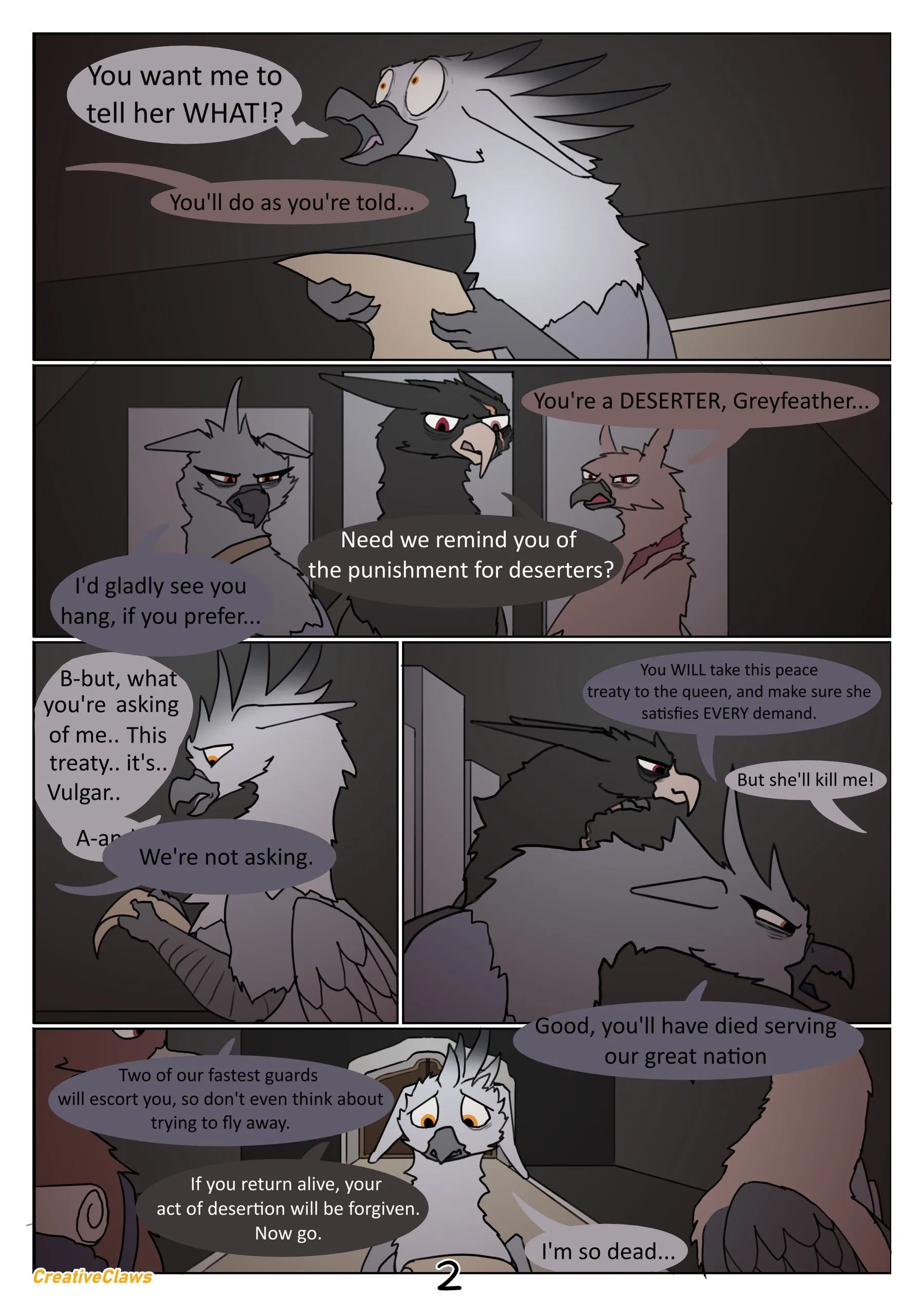 Peace Proposal — page 1