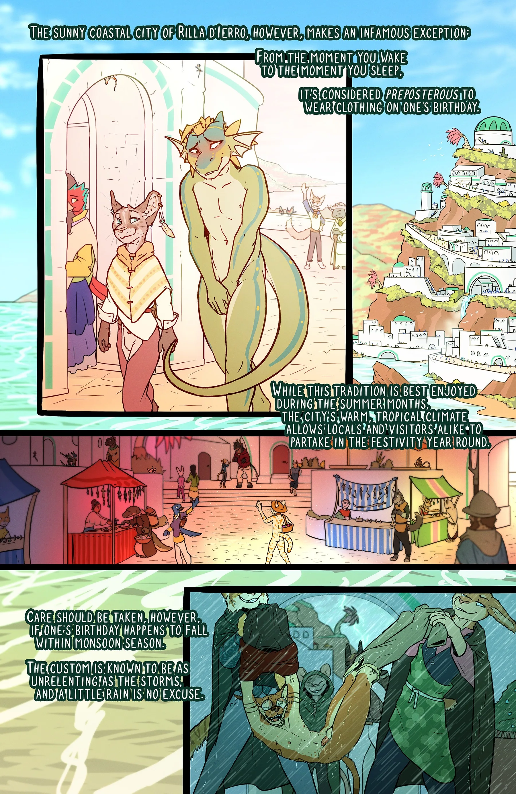 Summer Customs — page 1