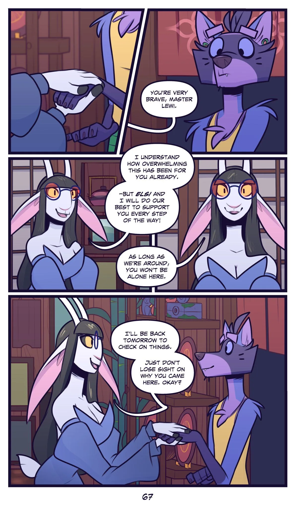 Lewi’s Noodle House for Wayward Demons — page 66