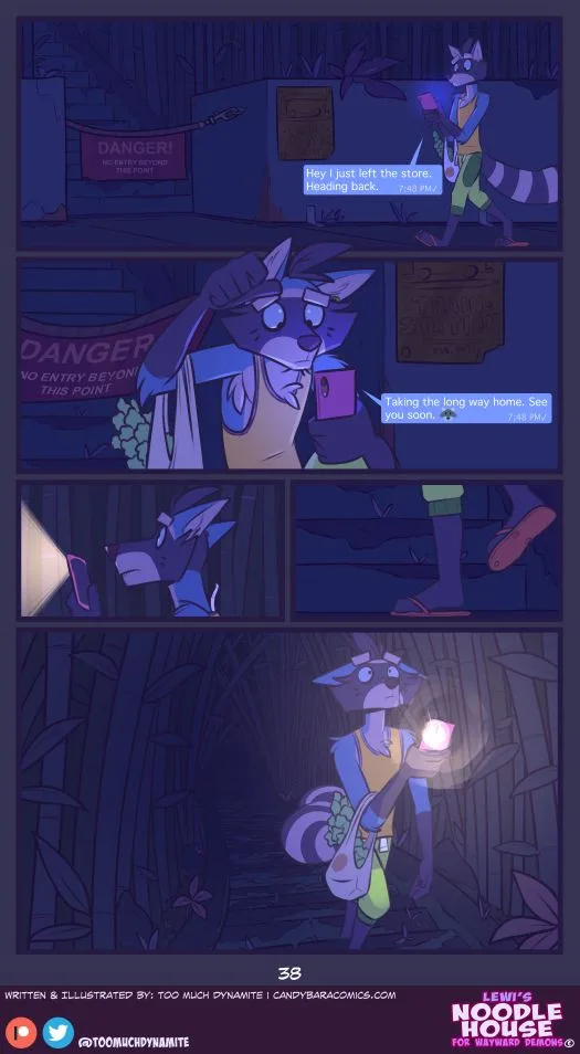 Lewi’s Noodle House for Wayward Demons — page 37