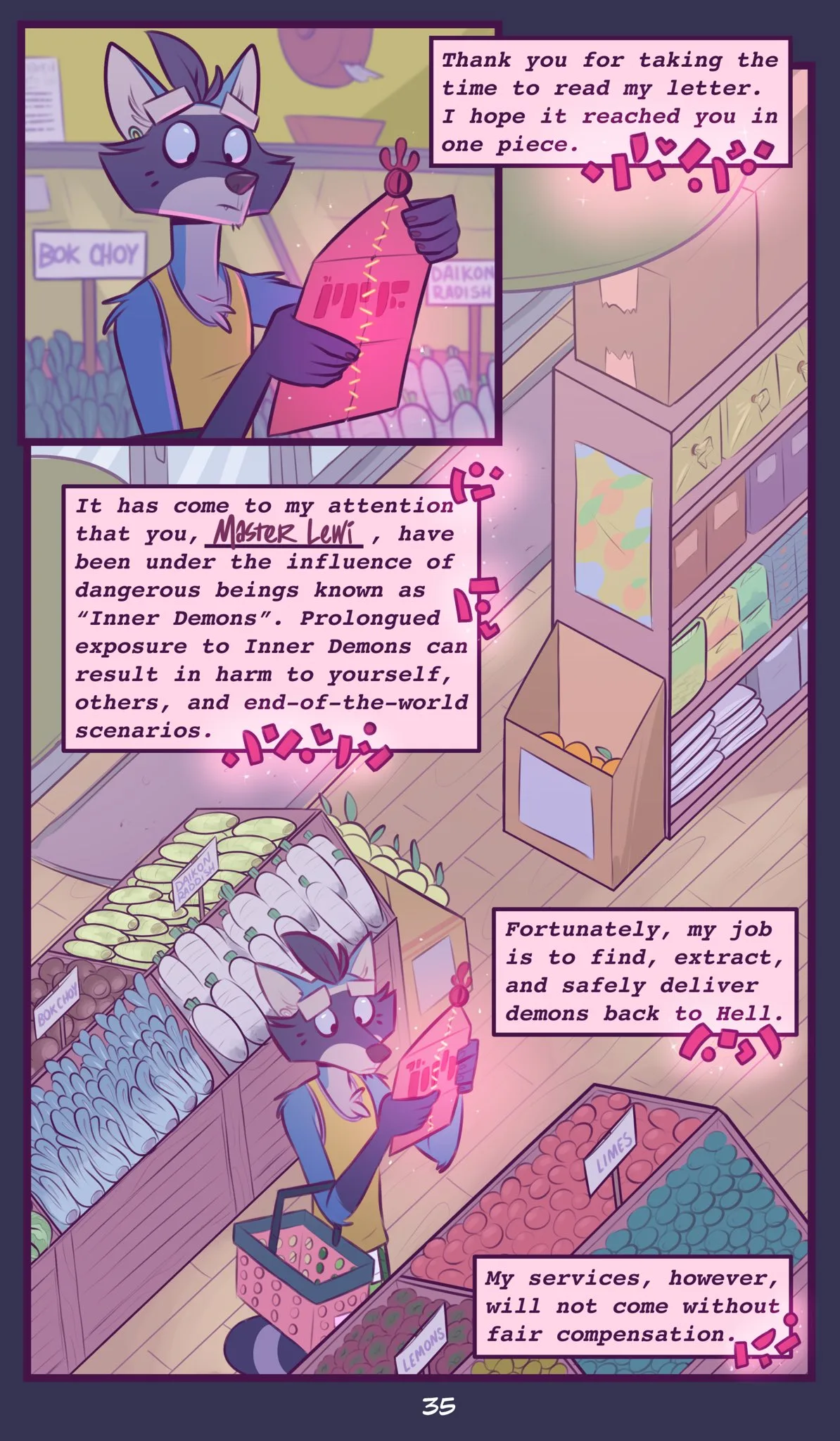 Lewi’s Noodle House for Wayward Demons — page 34