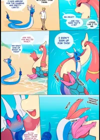 Milotic and Dragonair