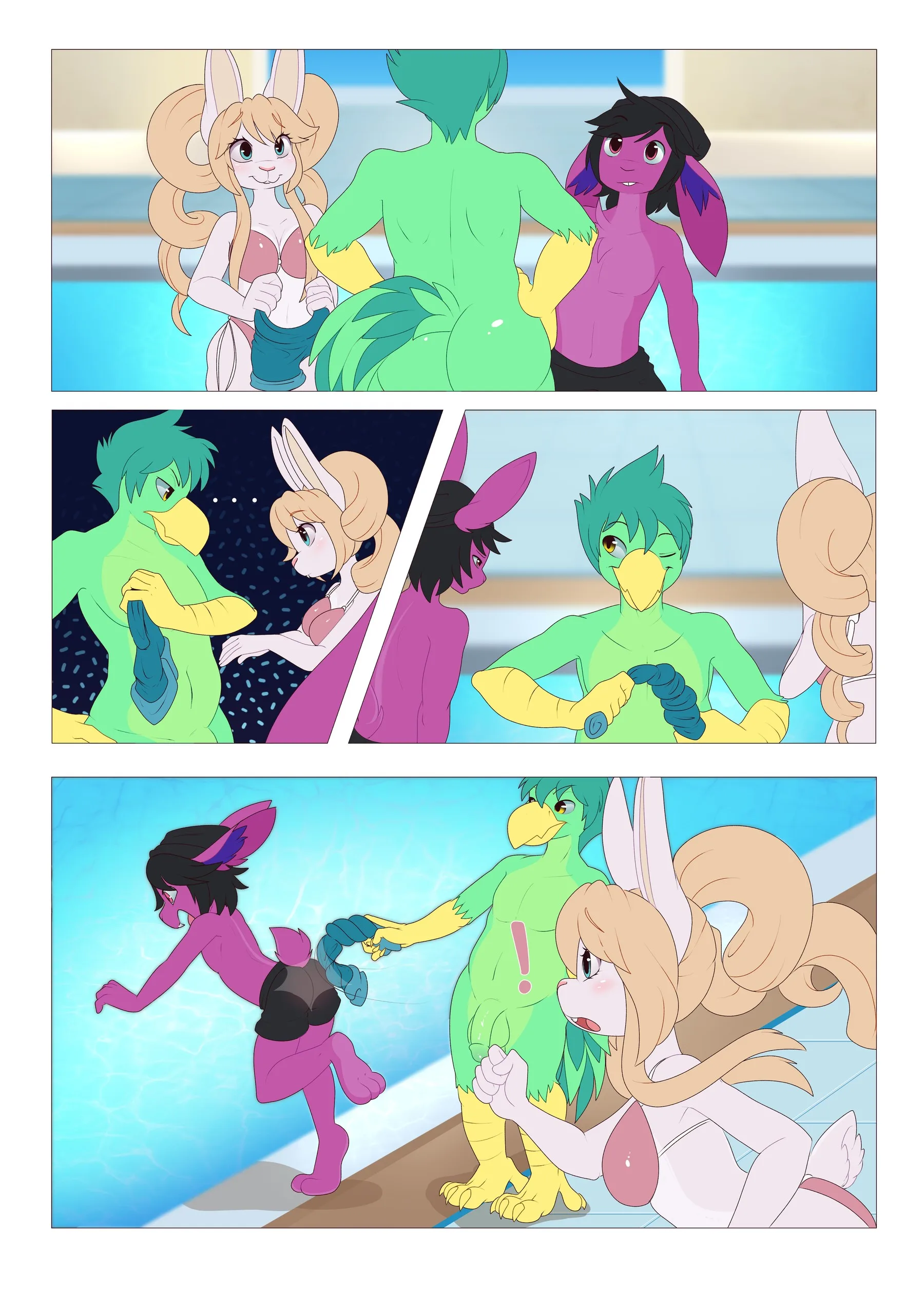 Public Pool Antics — page 2