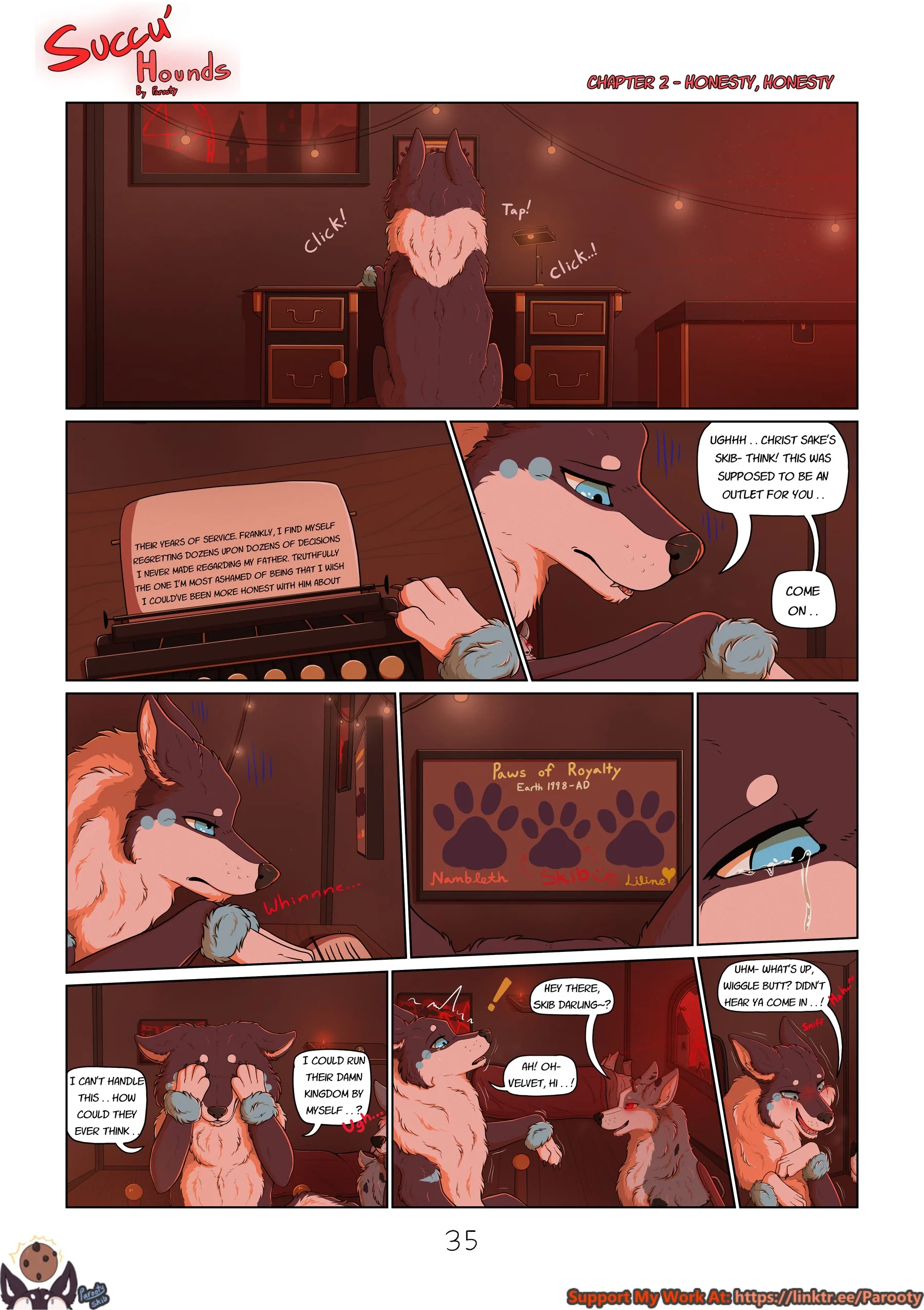 Succu'hounds - Chapter 2 | Honesty Honesty — page 1