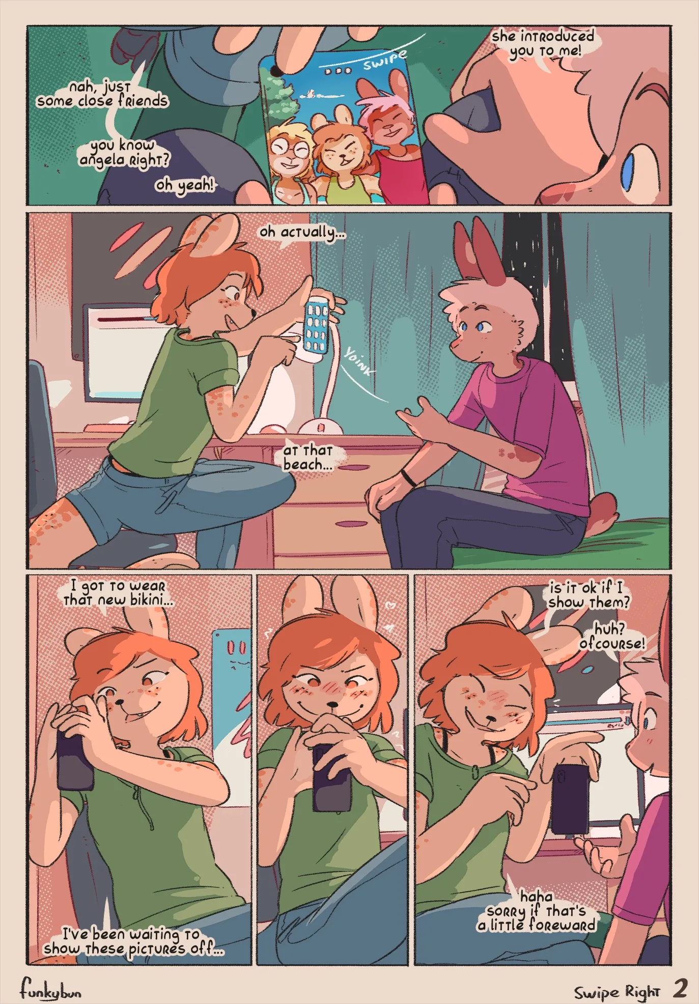 Swipe Right — page 1