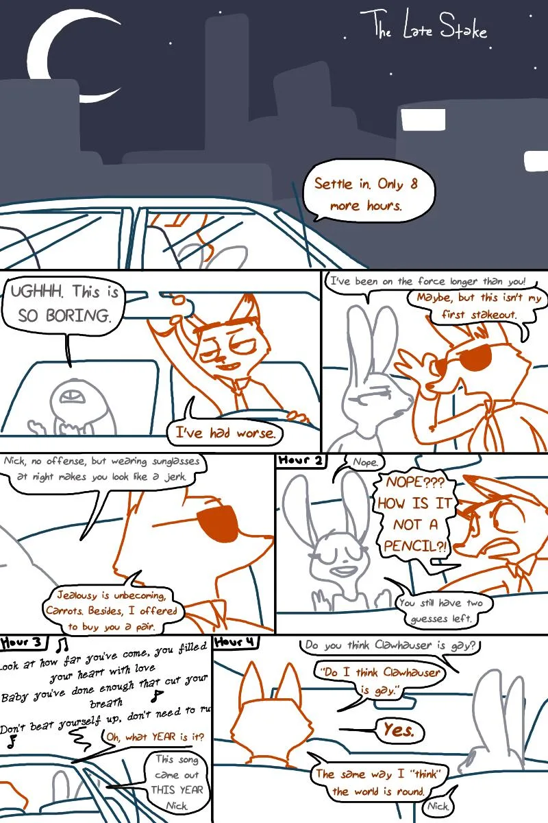 The Late Stake — page 1