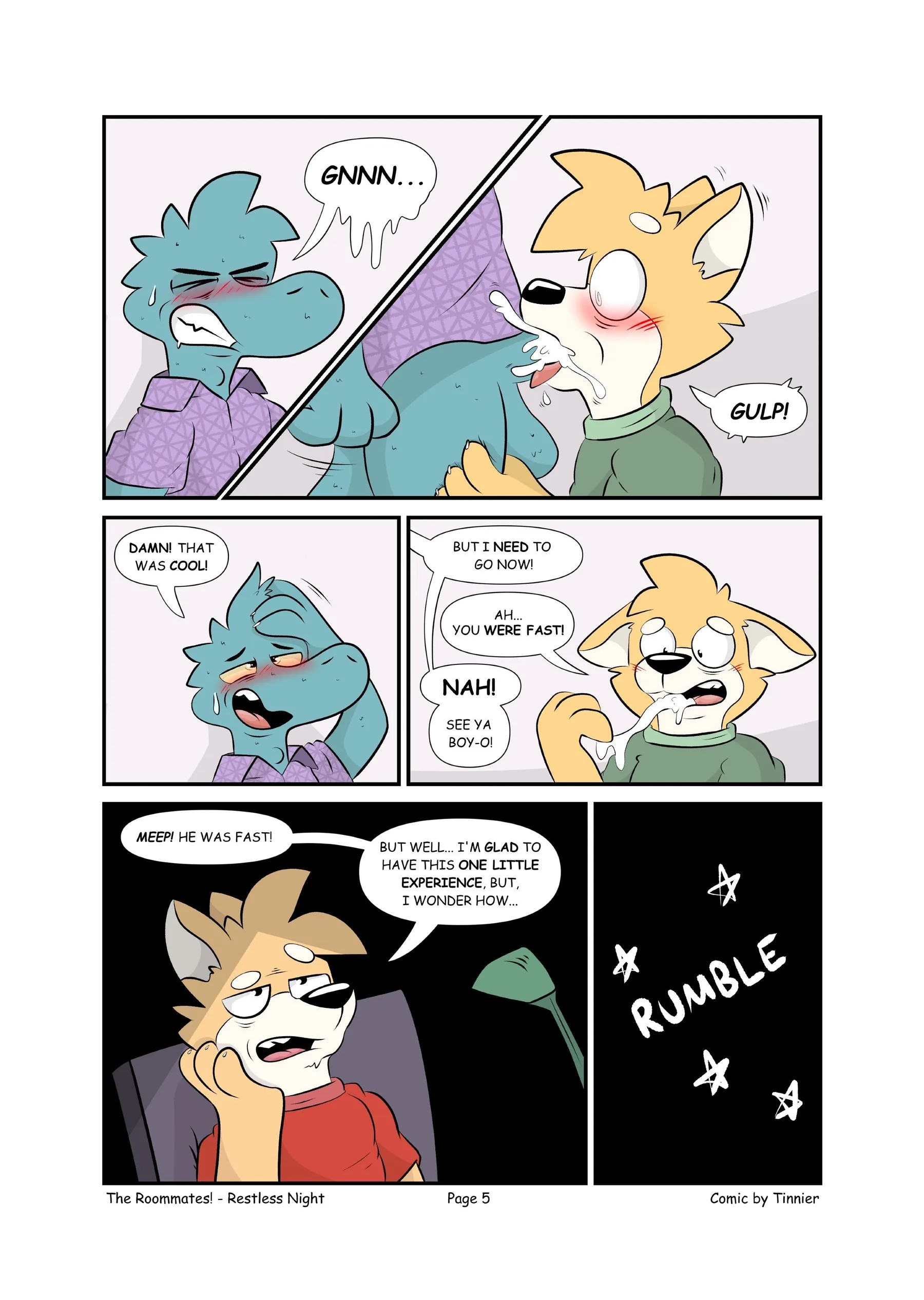 The Roommates! - Restless Night — page 6