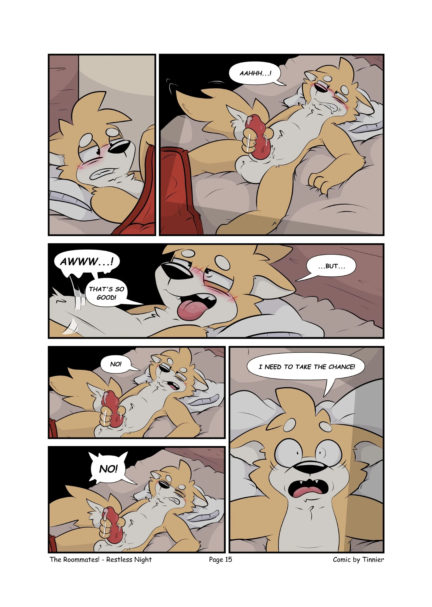 The Roommates! - Restless Night — page 16