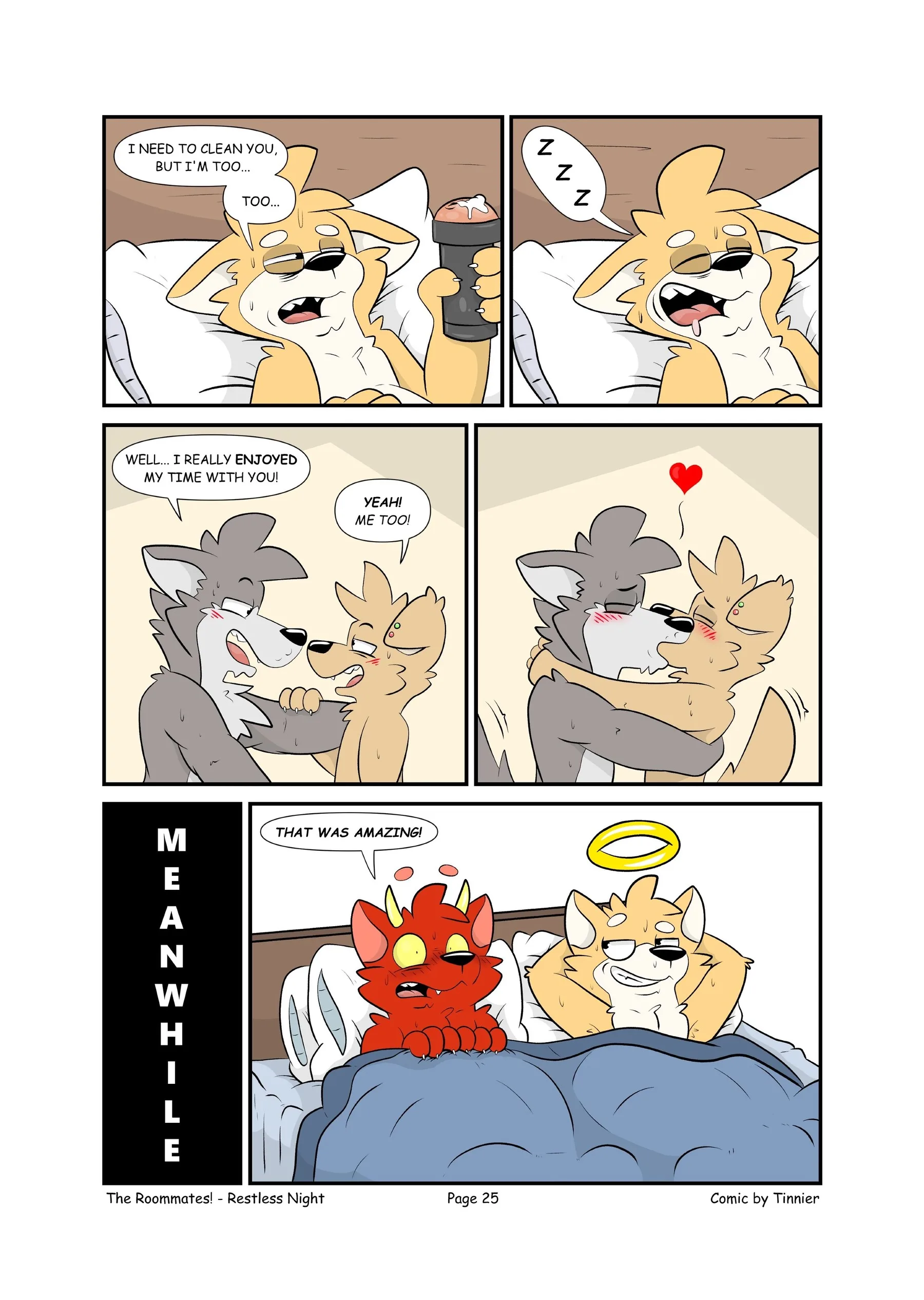 The Roommates! - Restless Night — page 26