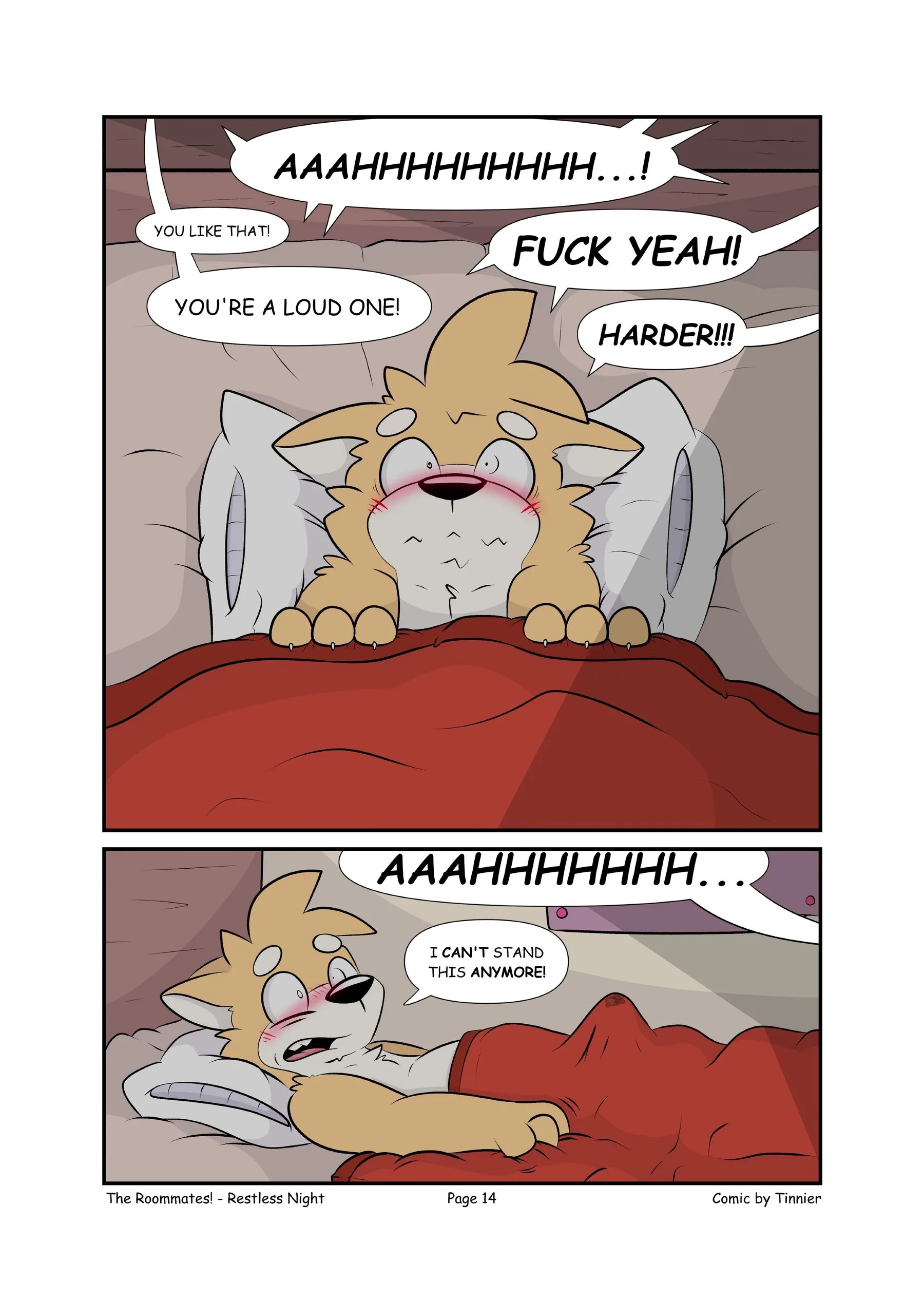 The Roommates! - Restless Night — page 15