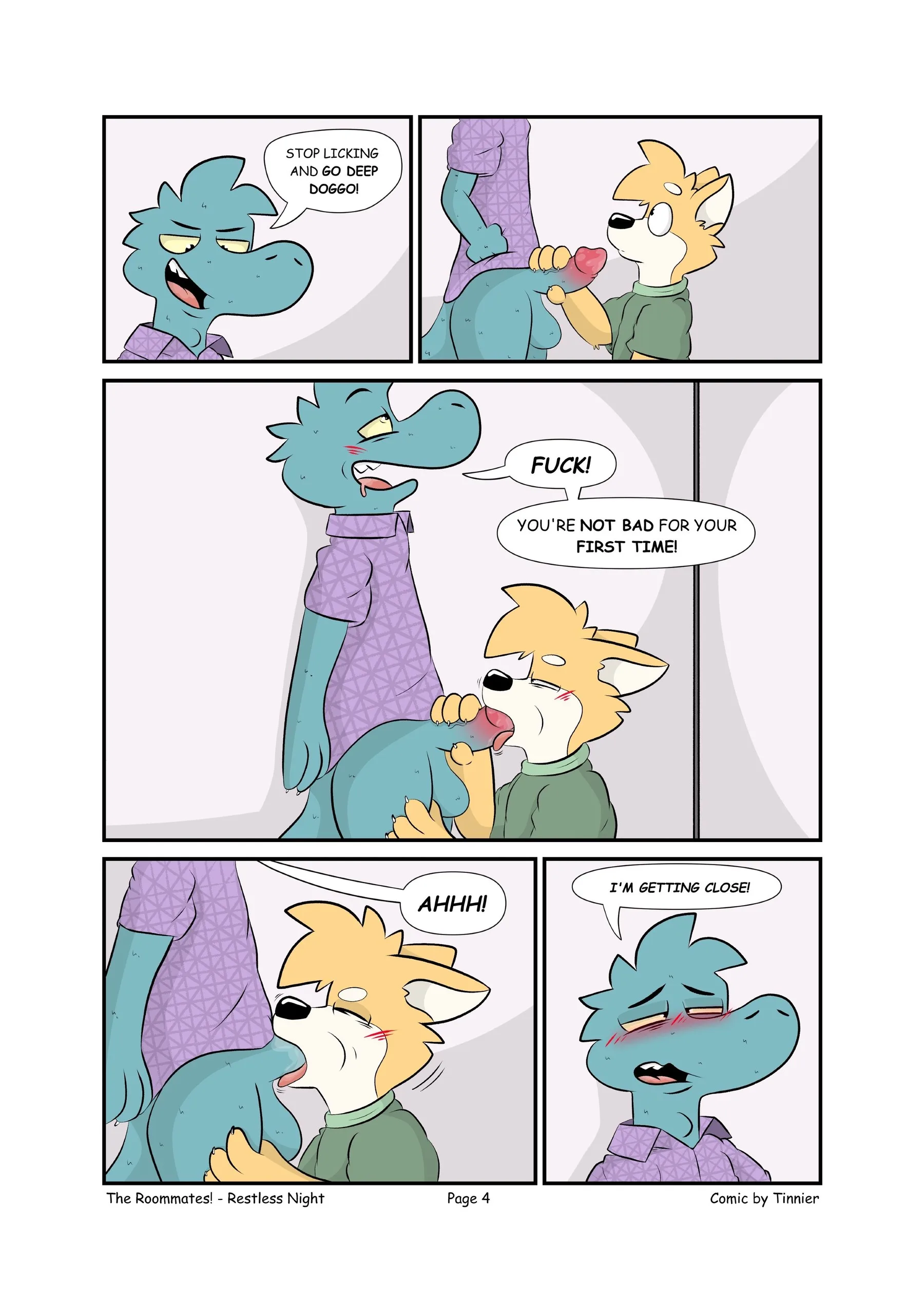The Roommates! - Restless Night — page 5