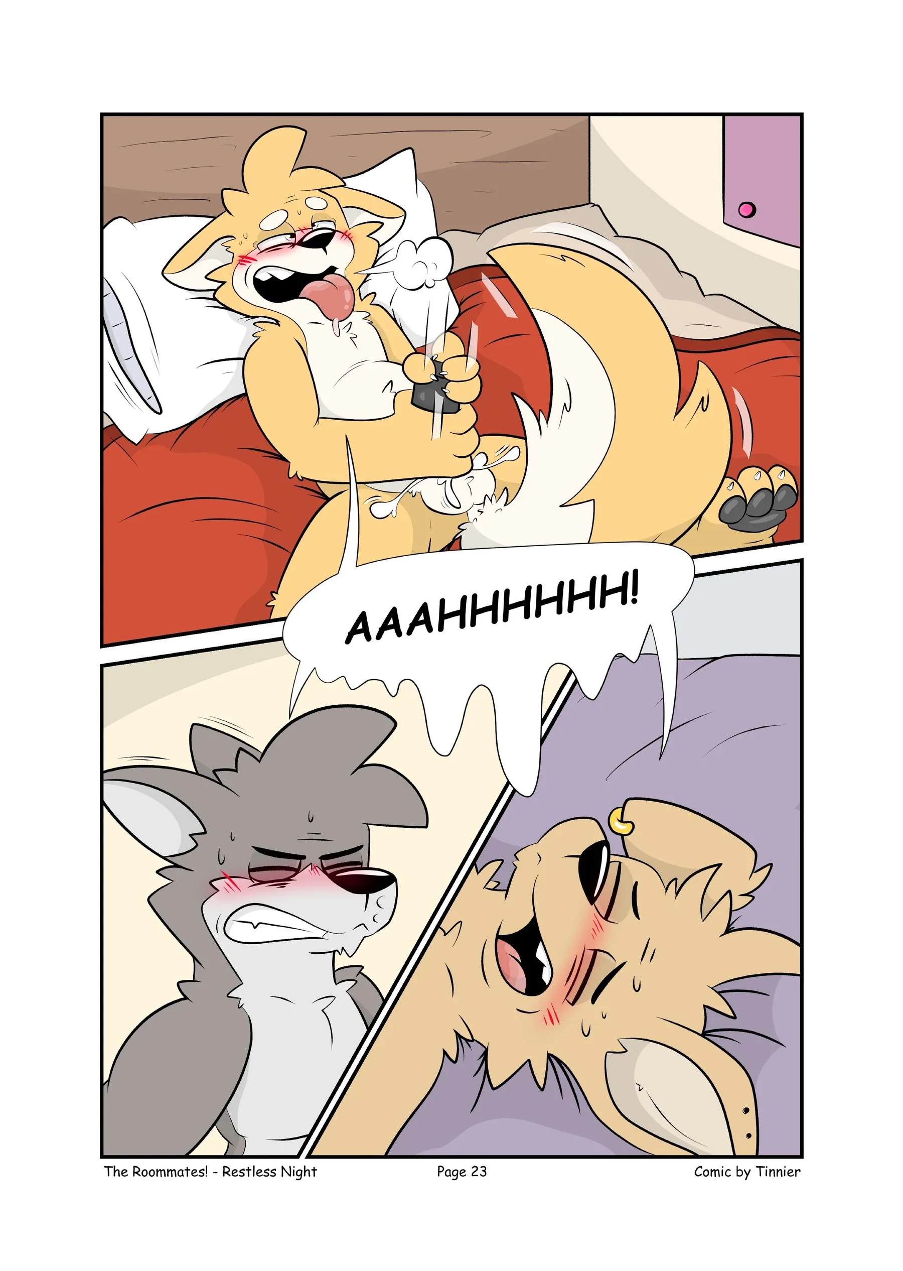 The Roommates! - Restless Night — page 24