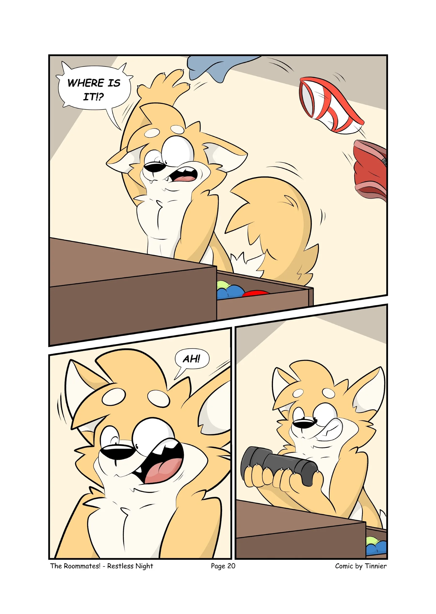 The Roommates! - Restless Night — page 21