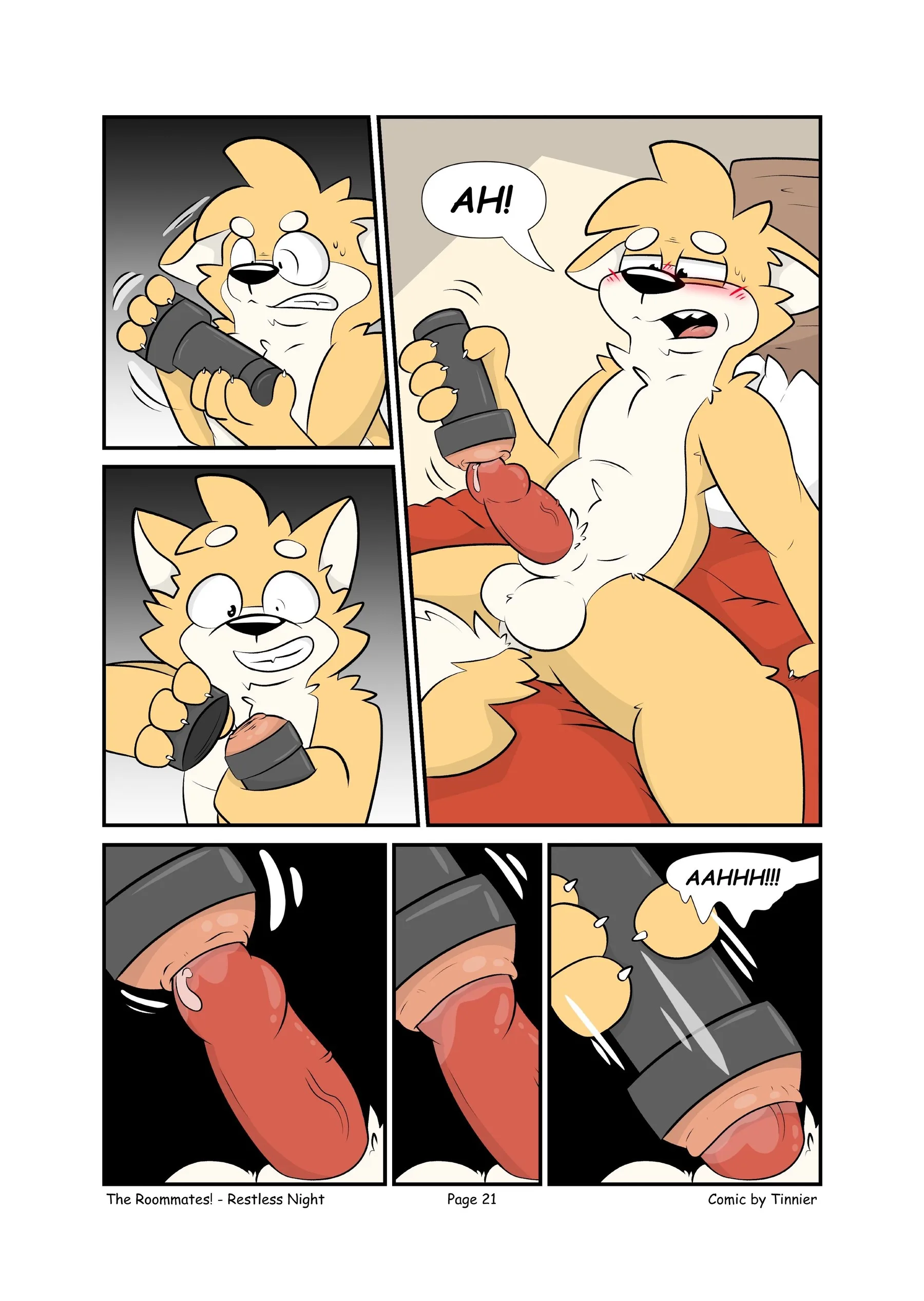 The Roommates! - Restless Night — page 22