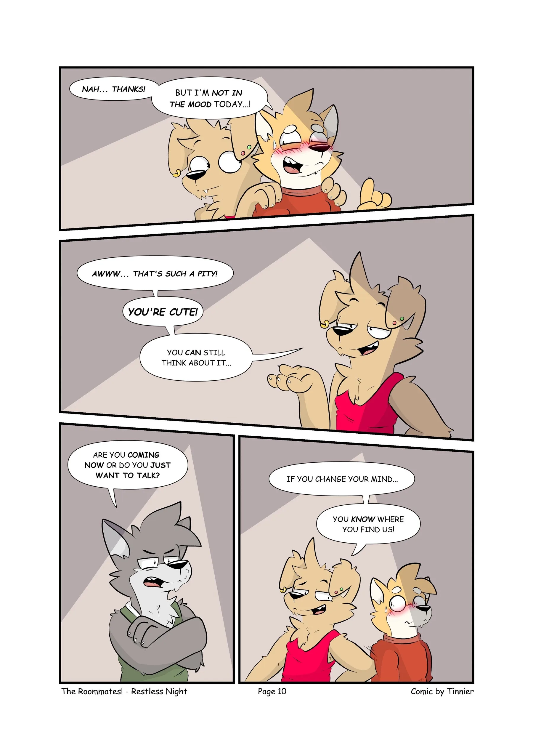 The Roommates! - Restless Night — page 11