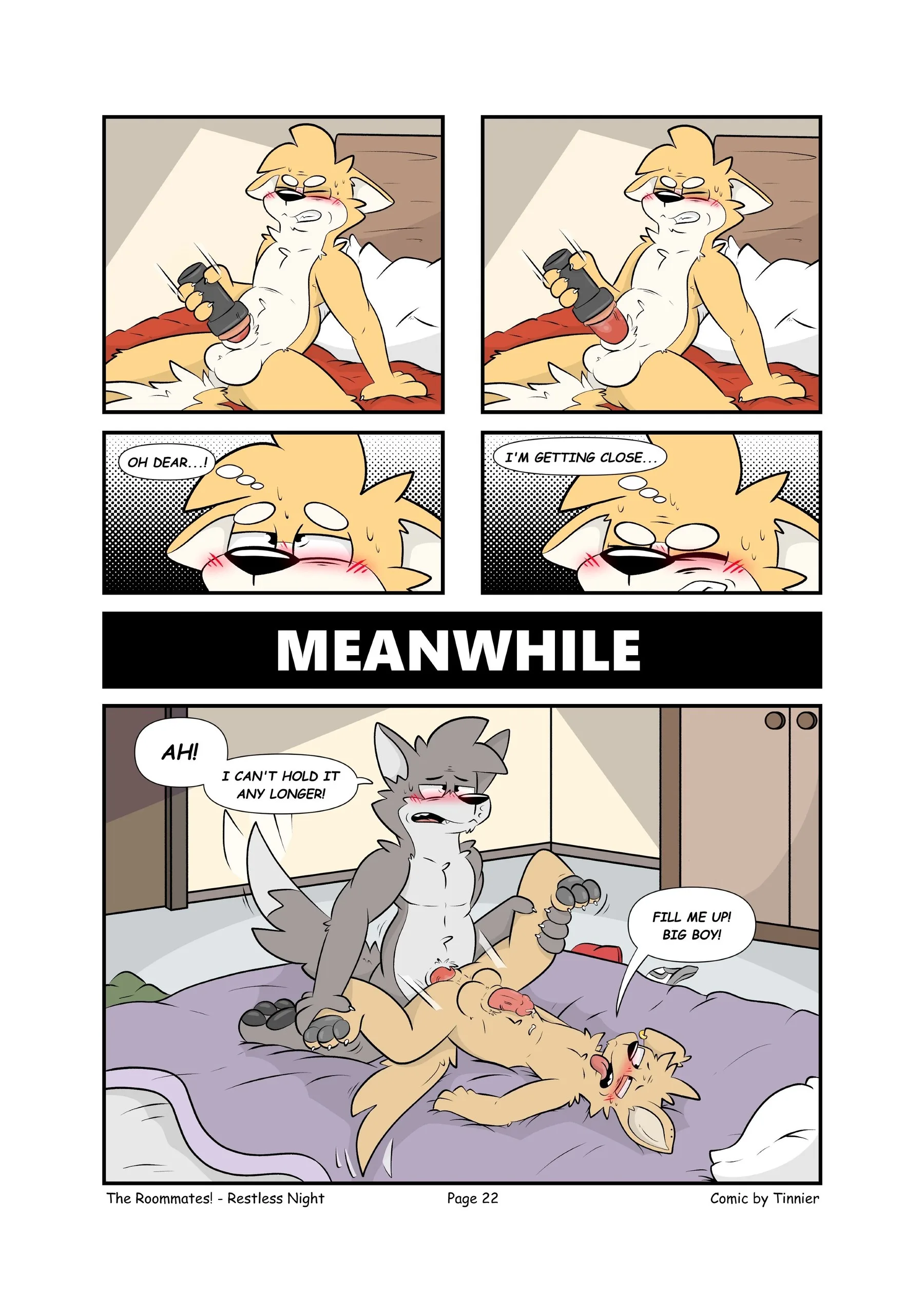 The Roommates! - Restless Night — page 23