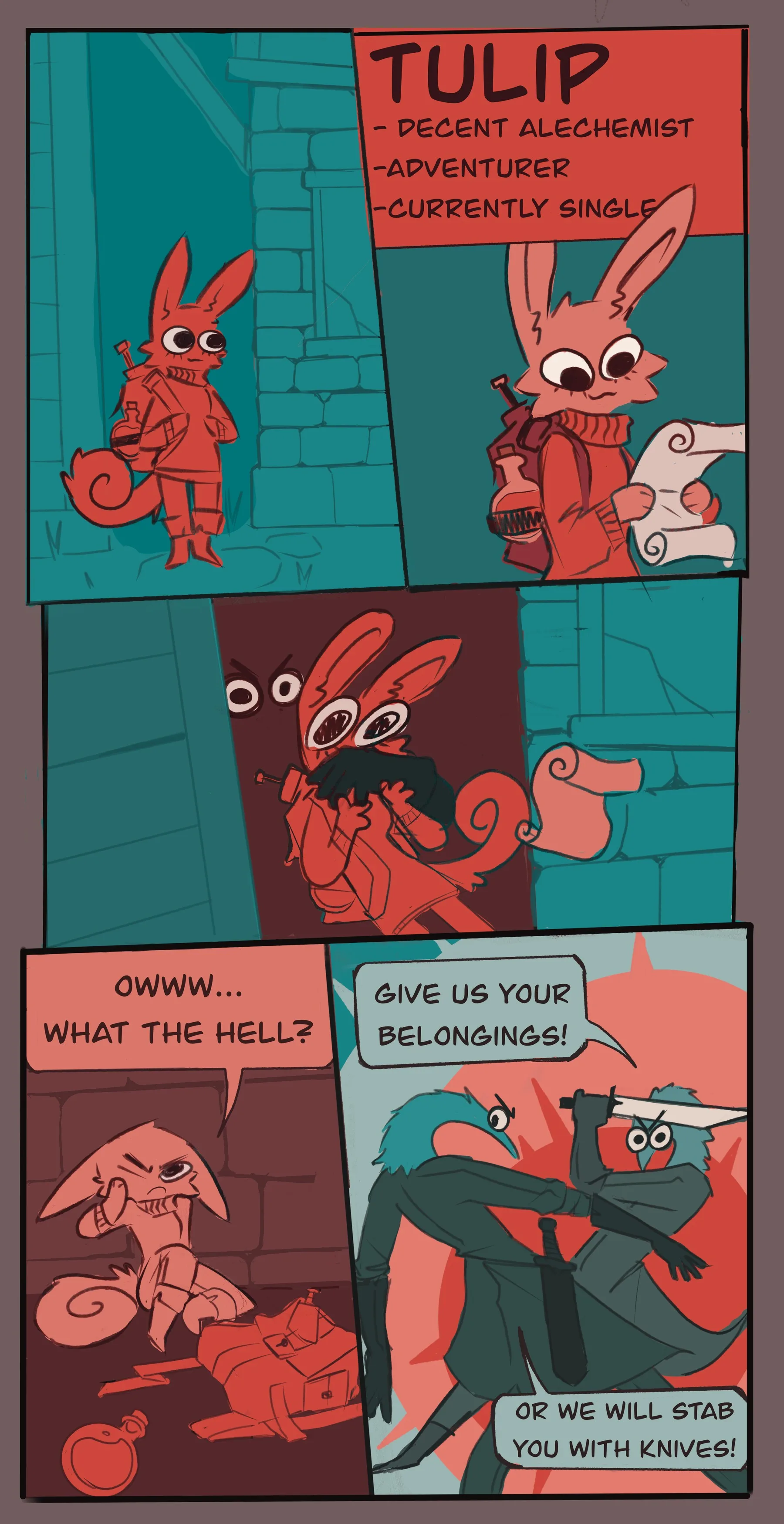 Unicorn Blood — page 1