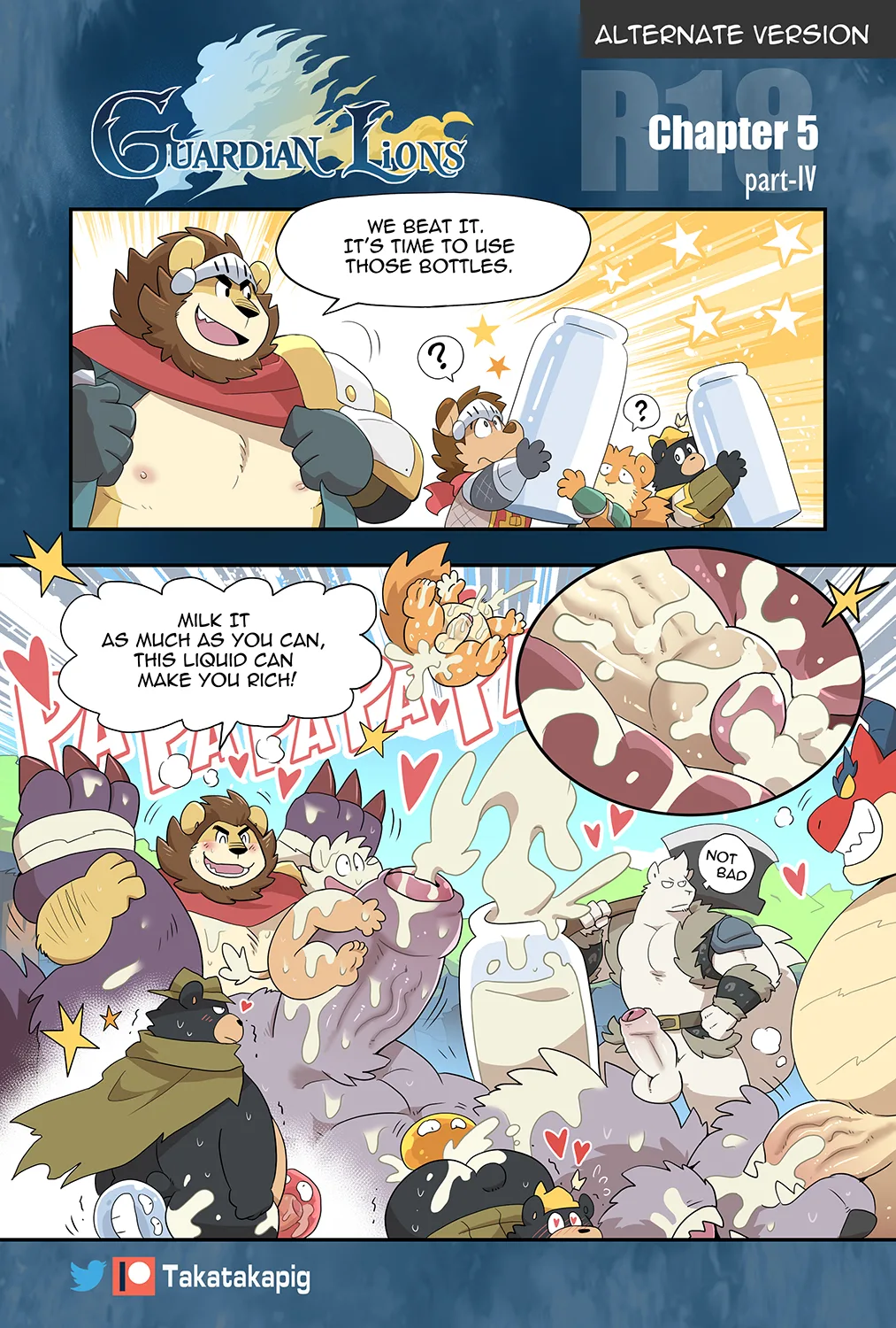 Guardian Lions - Alt. More Lewd Version — page 22
