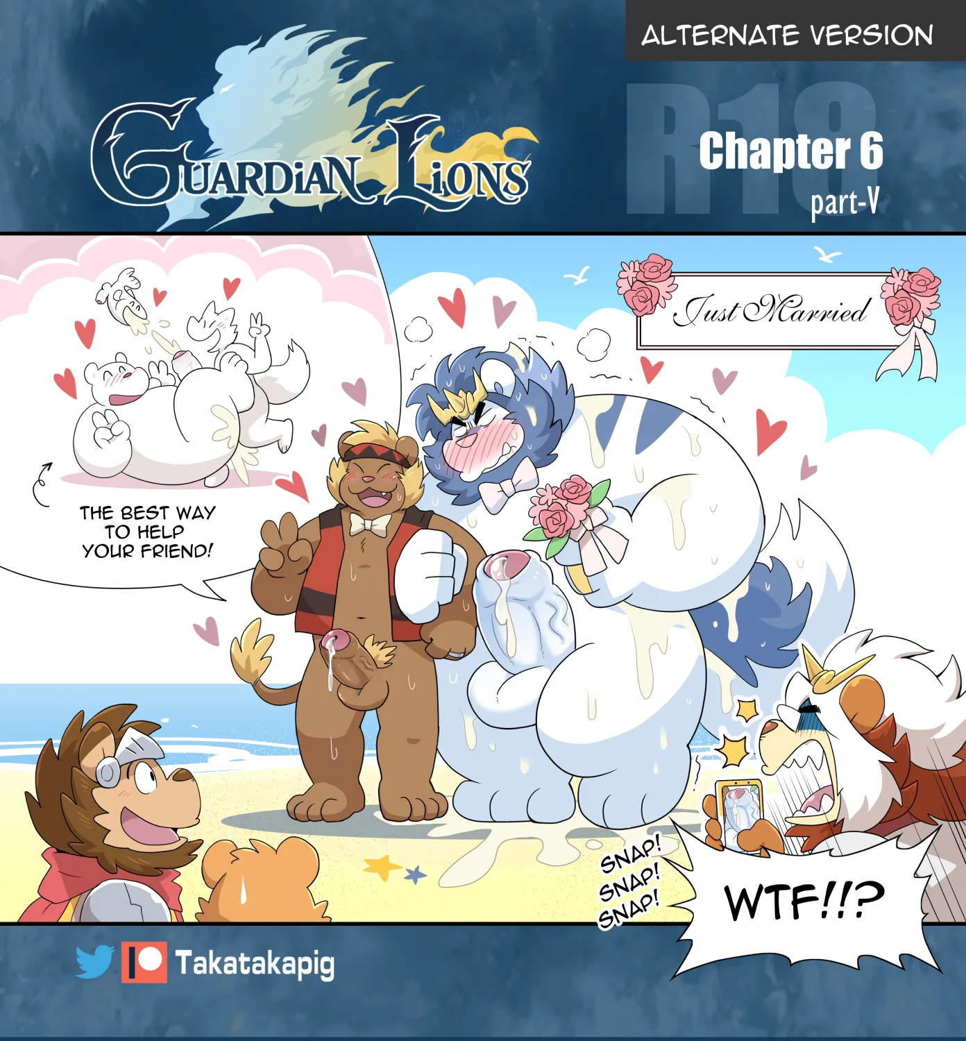 Guardian Lions - Alt. More Lewd Version — page 29