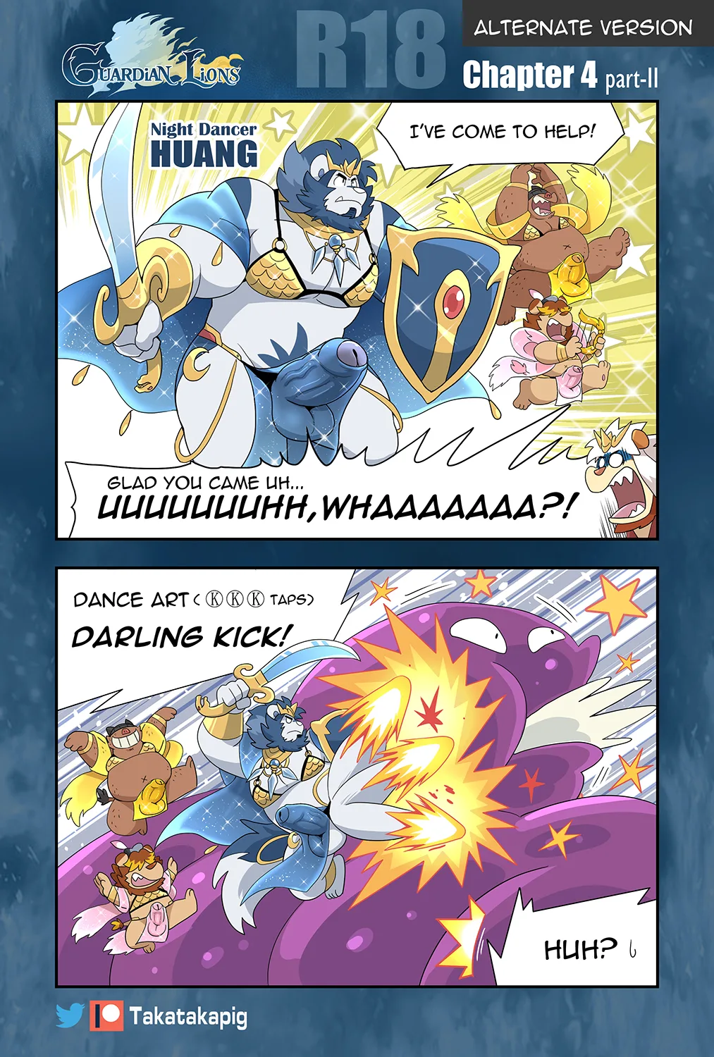 Guardian Lions - Alt. More Lewd Version — page 15