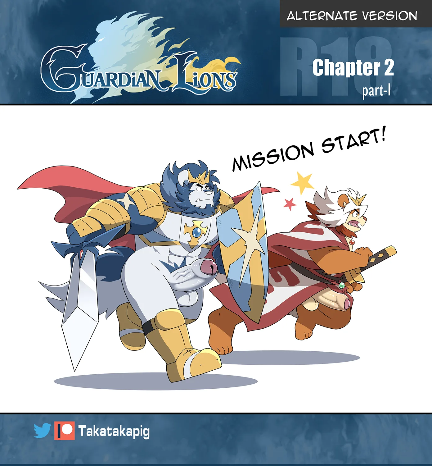 Guardian Lions - Alt. More Lewd Version — page 7