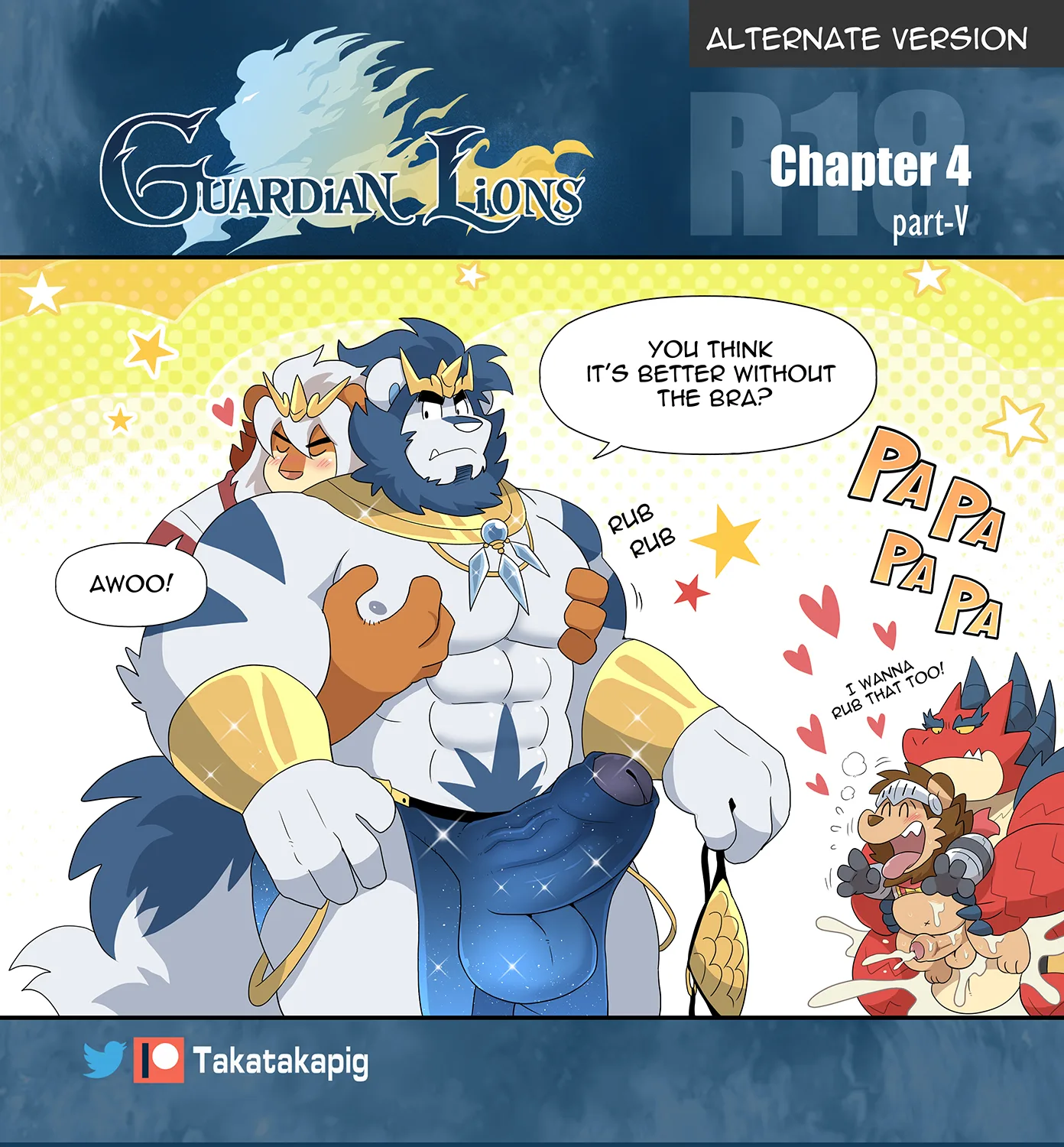 Guardian Lions - Alt. More Lewd Version — page 18