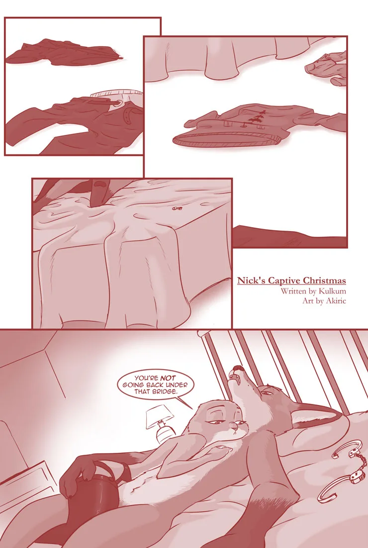 Nick's Captive Christmas cover