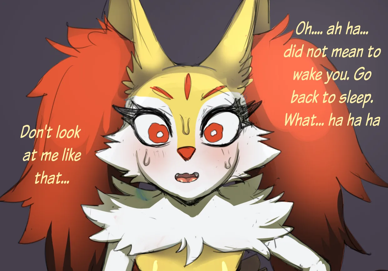 Braixen Sleep Invader cover