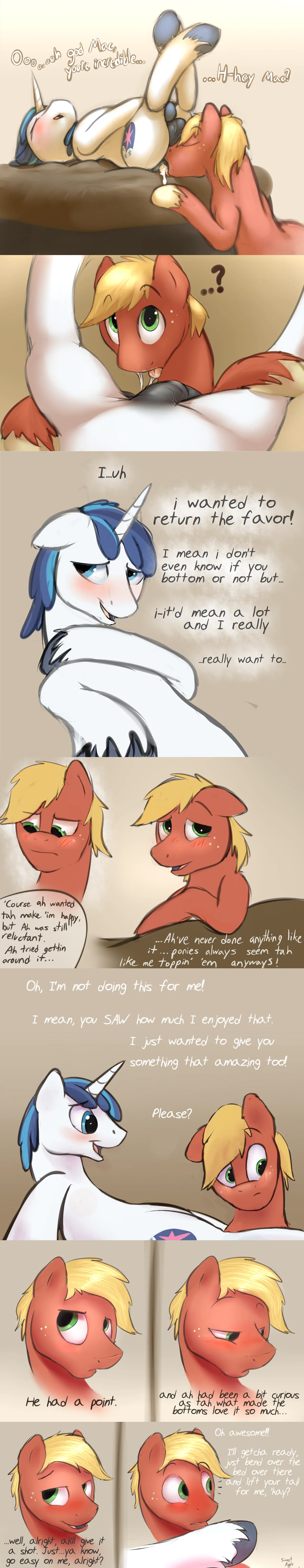 Shining Armor X Big Mac — page 3