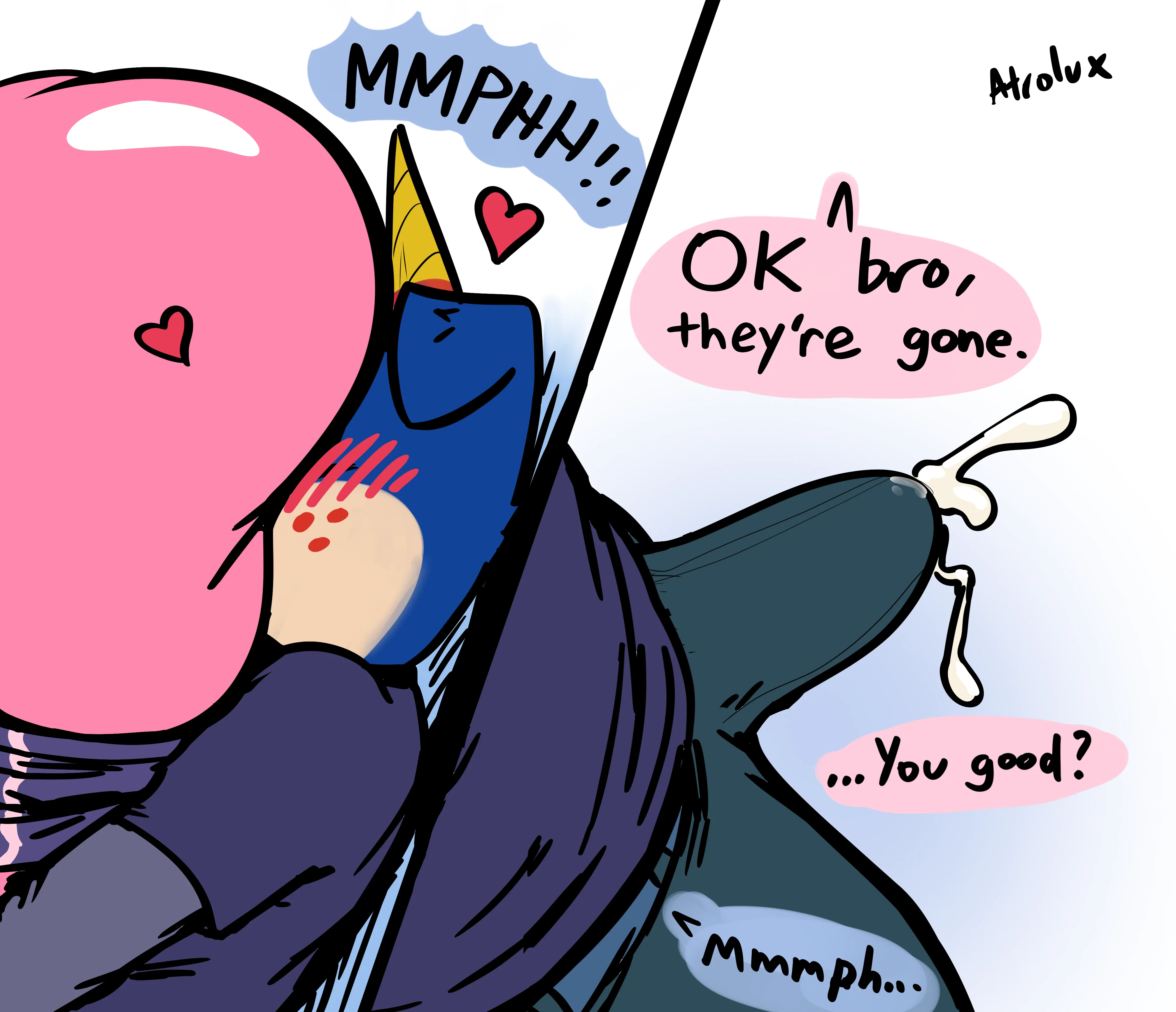 Fat Ass Sass Cat and Horn Dog Horn Pupper — page 3